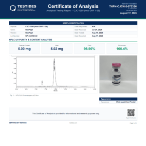 Alternative view of CJC-1295 no DAC 5mg